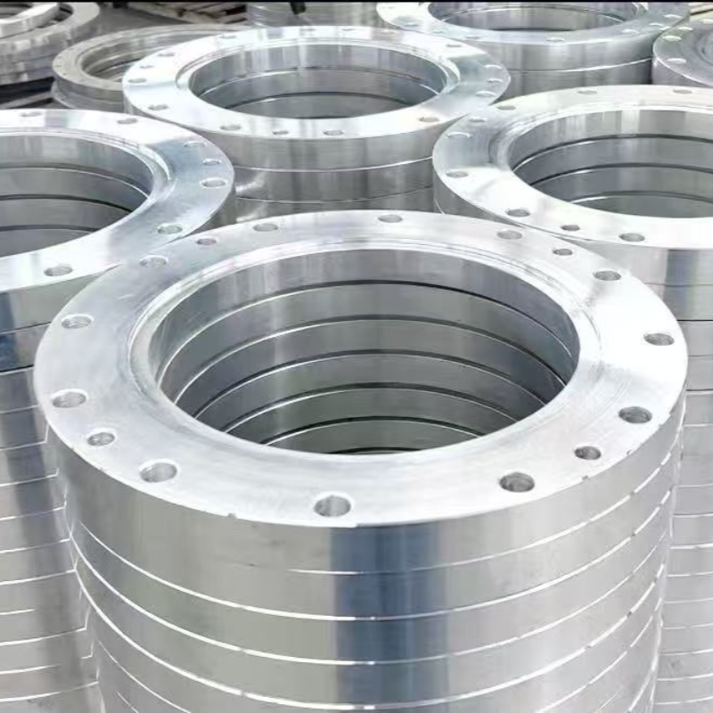 Aluminum alloy flange