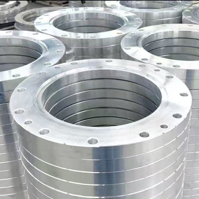 Aluminum alloy flange