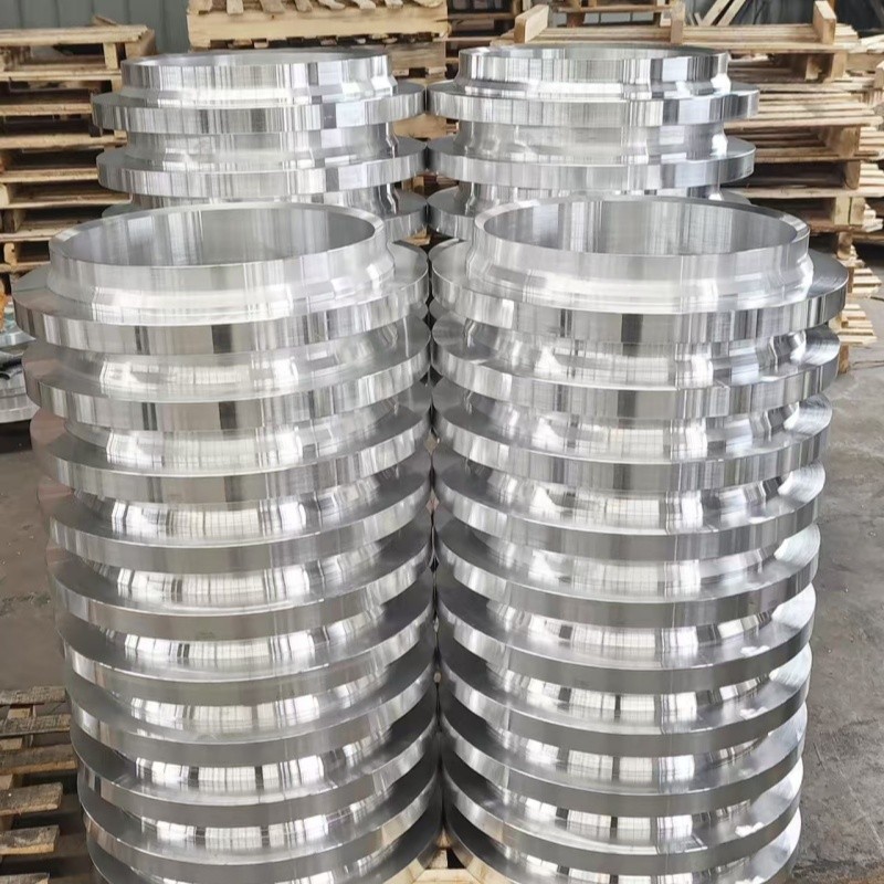 Aluminum alloy flange