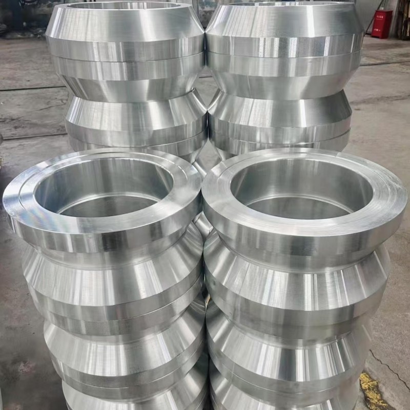 Aluminum alloy flange