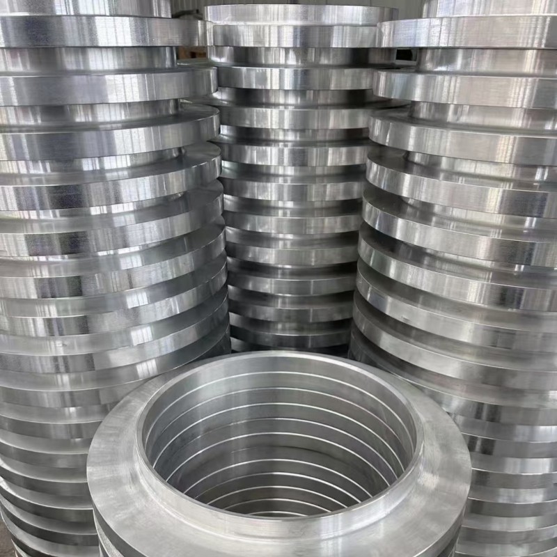 Aluminum alloy flange