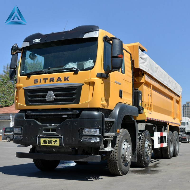 Sinotruk Sitrak G7W 400HP 8x4 6.8m Dump Truck