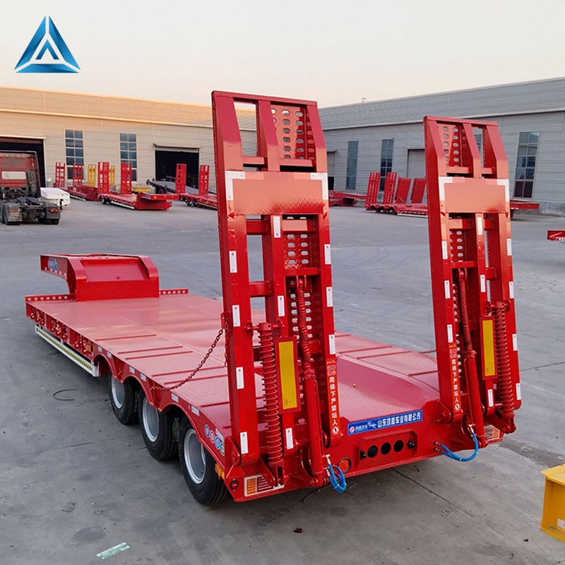 6 Axles Low Bed Trailers