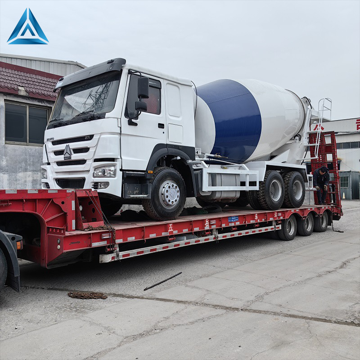 Export Sinotruk Howo 371 6x4 Concrete Mixer Truck