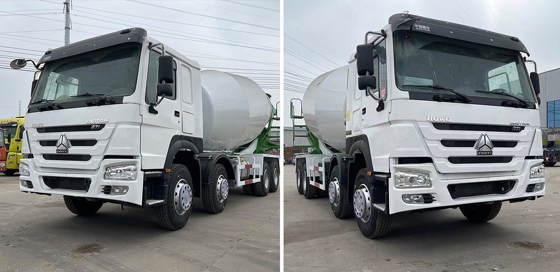 Howo 371 8x4 Concrete Cement Mixer Truck