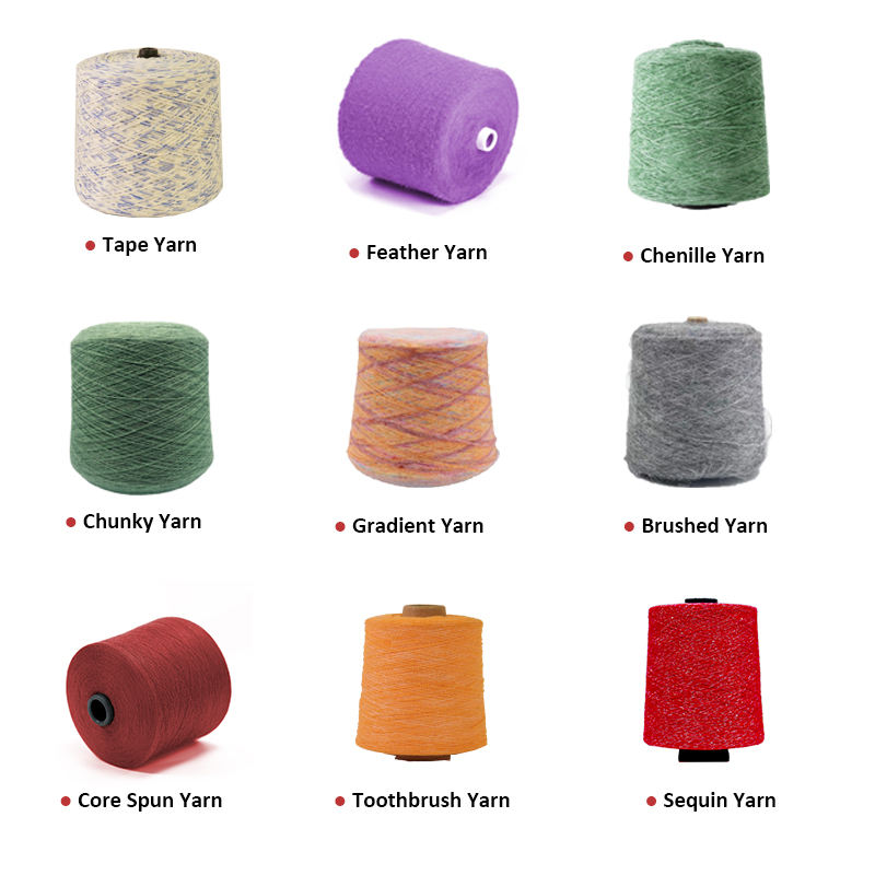 Free sample thick and soft 100% polyester custom chenille knitted yarn shiny velvet crochet yarn chenille