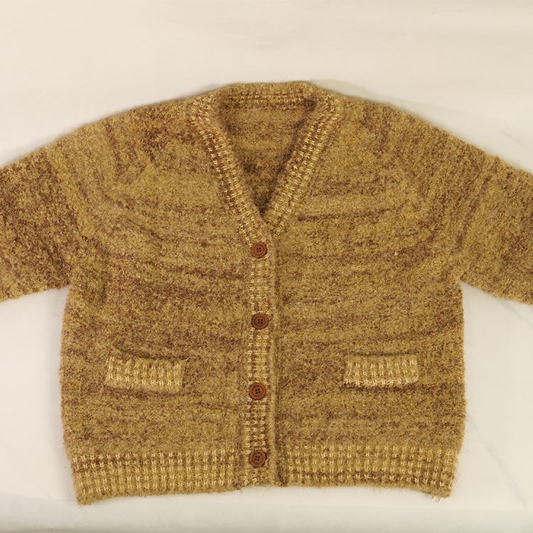 Wholesale Coarse 1/3.2NM 50% Recycled Polyester 28% Polyester 13% Nylon 8% Wool 1% Spandex Fancy Blended Yarn Knitted