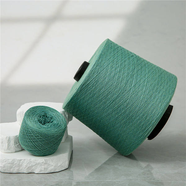 Hot selling VPN core yarn 28S/2 50% adhesive 22% nylon anti pilling fancy yarn, suitable for winter knitting and weaving