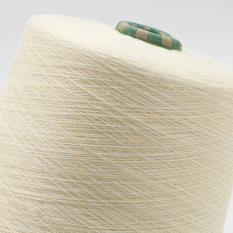 50 cotton polyester blended yarn, undyed original white ring spun combed high-strength antibacterial yarn