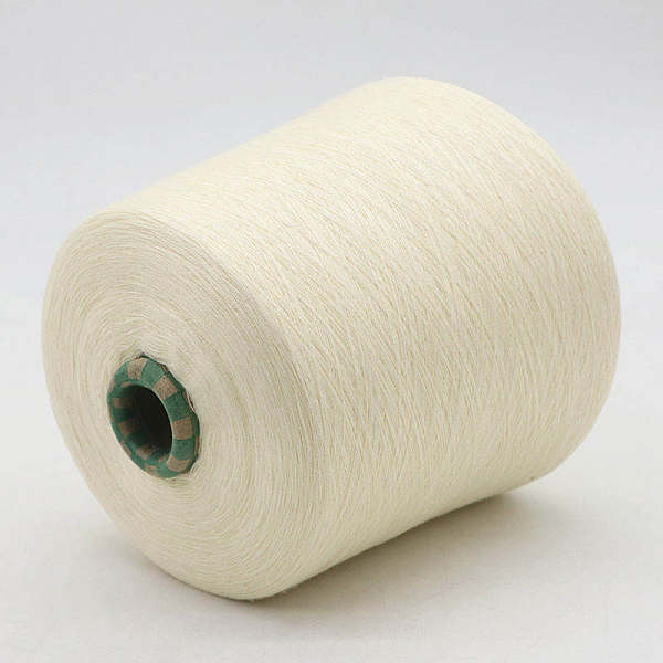 50 cotton polyester blended yarn, undyed original white ring spun combed high-strength antibacterial yarn