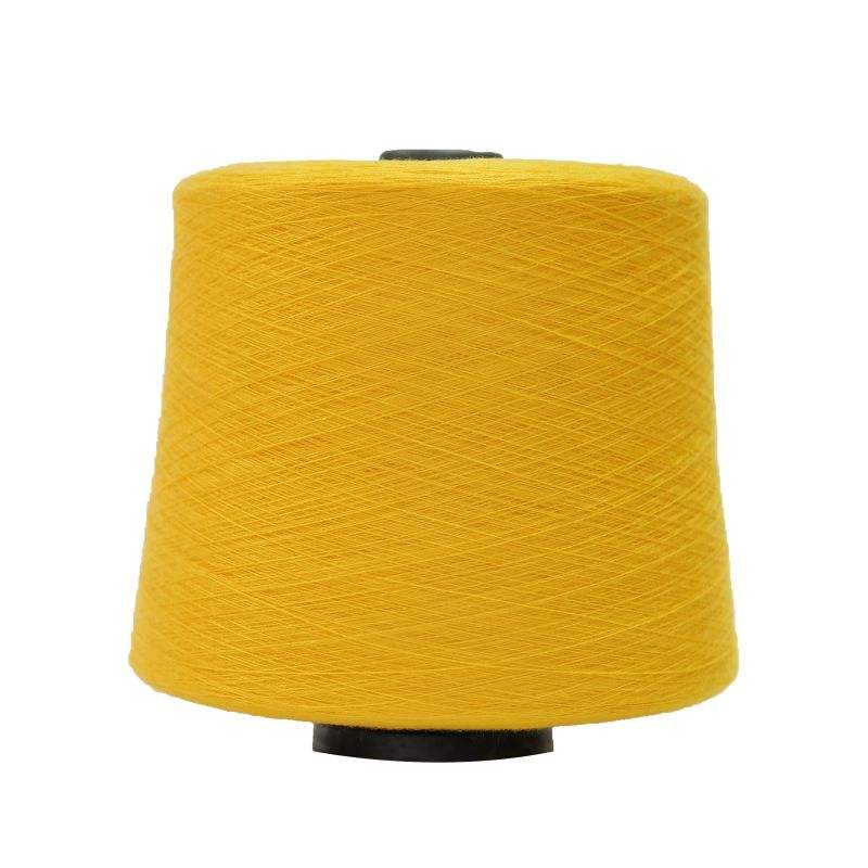 Wholesale Core Knitted Adhesive Nylon Yarn 50% Adhesive 28% PBT 22% Nylon Blended Yarn Weaving Sewing