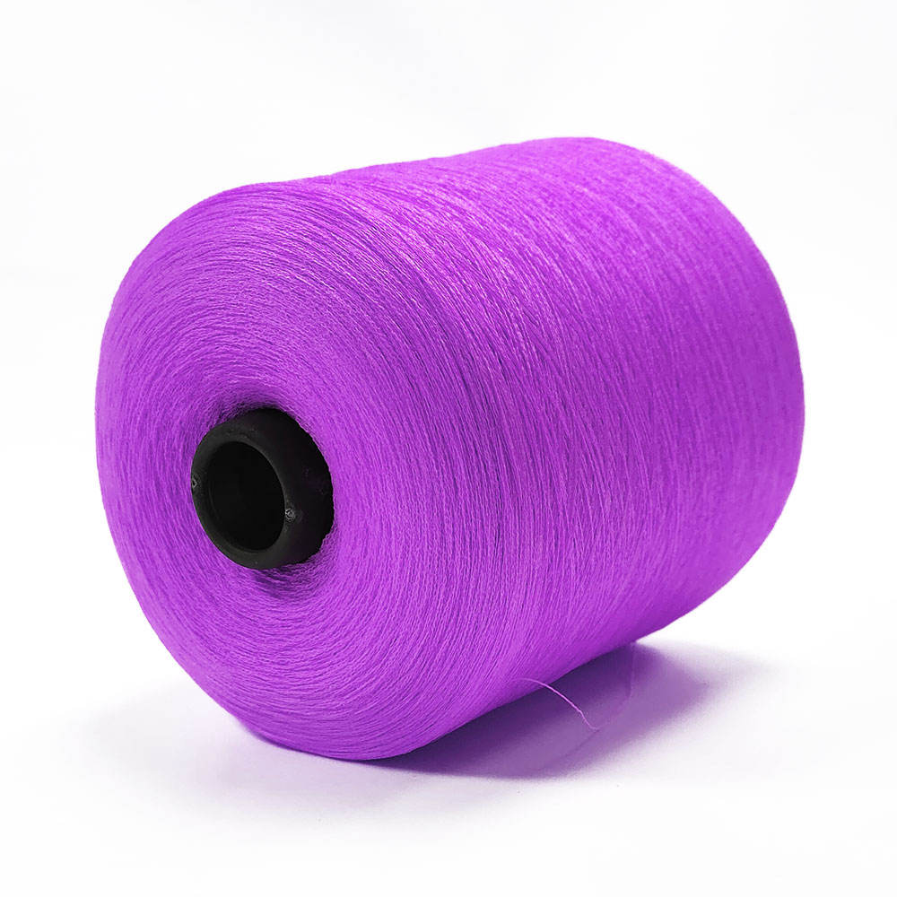 Blended viscose nylon yarn 24S 28S 30s dyeing and sewing crochet knitting machine No. 7 weaving