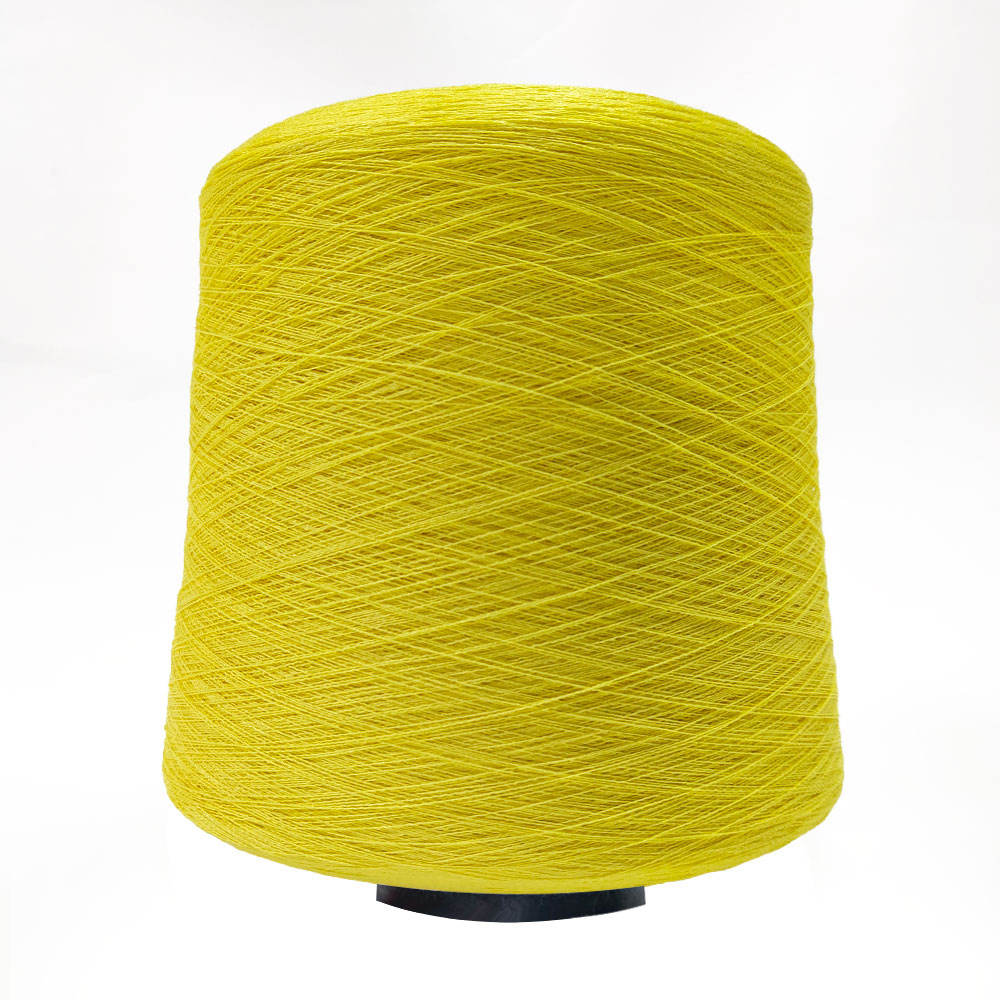 High toughness soft cooled blended adhesive polyamide yarn, used for sewing and weaving dyed nylon air textured yarn