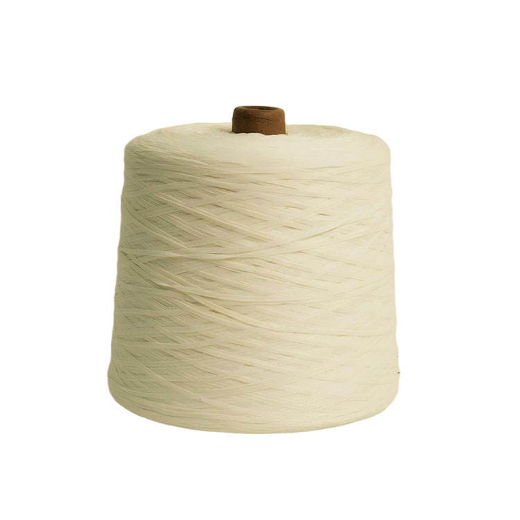 Chinese yarn 62% BCI cotton 29% nylon 9% polyester blended fancy yarn bag sweater knitting 3.5nm blended yarn wholesale