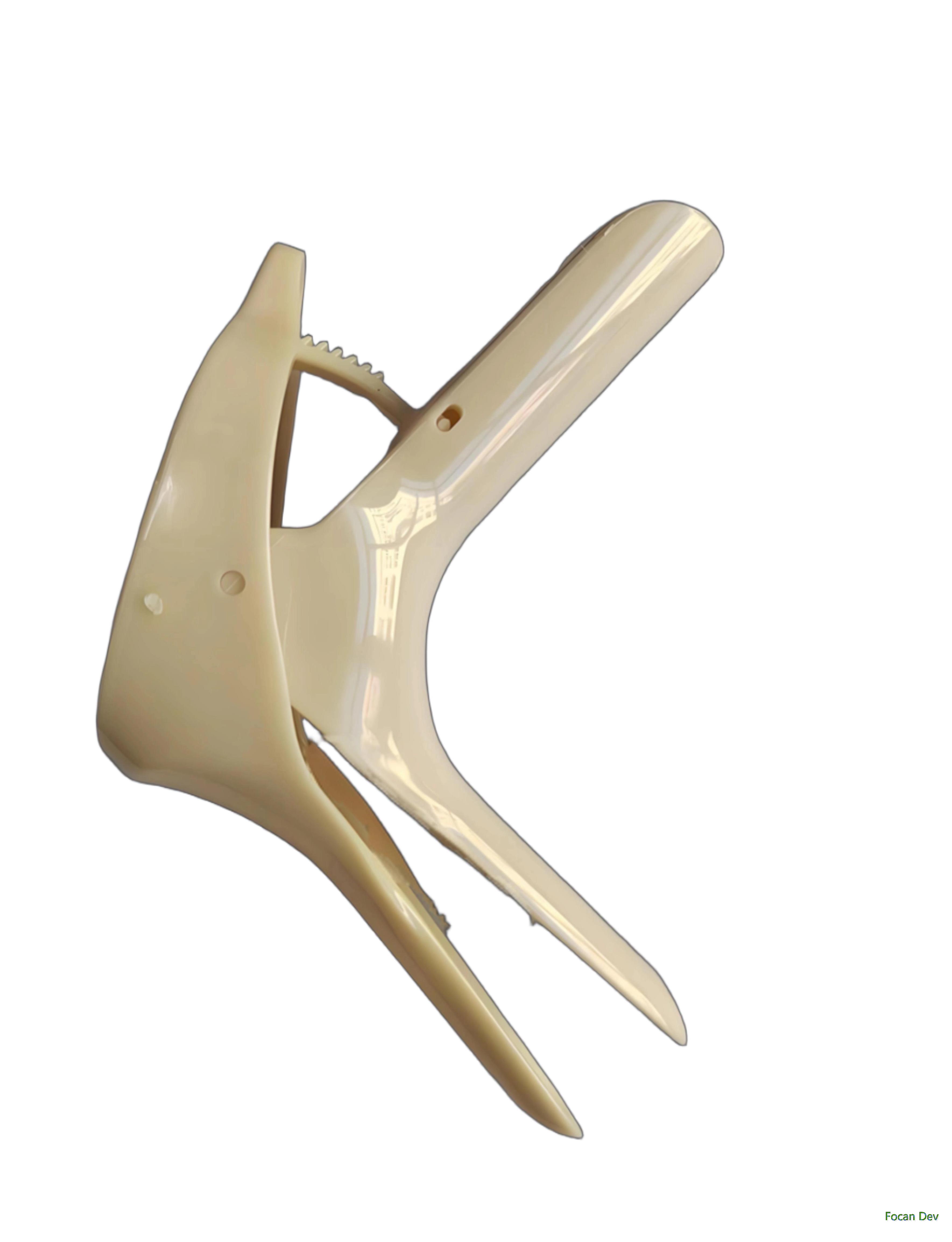 The housing of medical gynecological endoscopes white transparent color