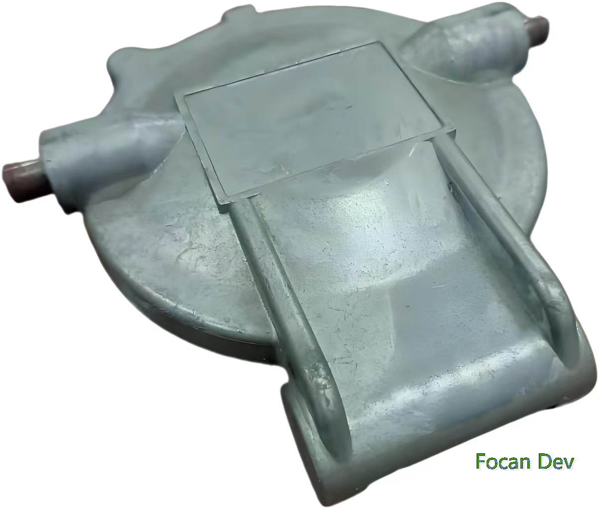 Gas regulating valve of aluminum alloy 