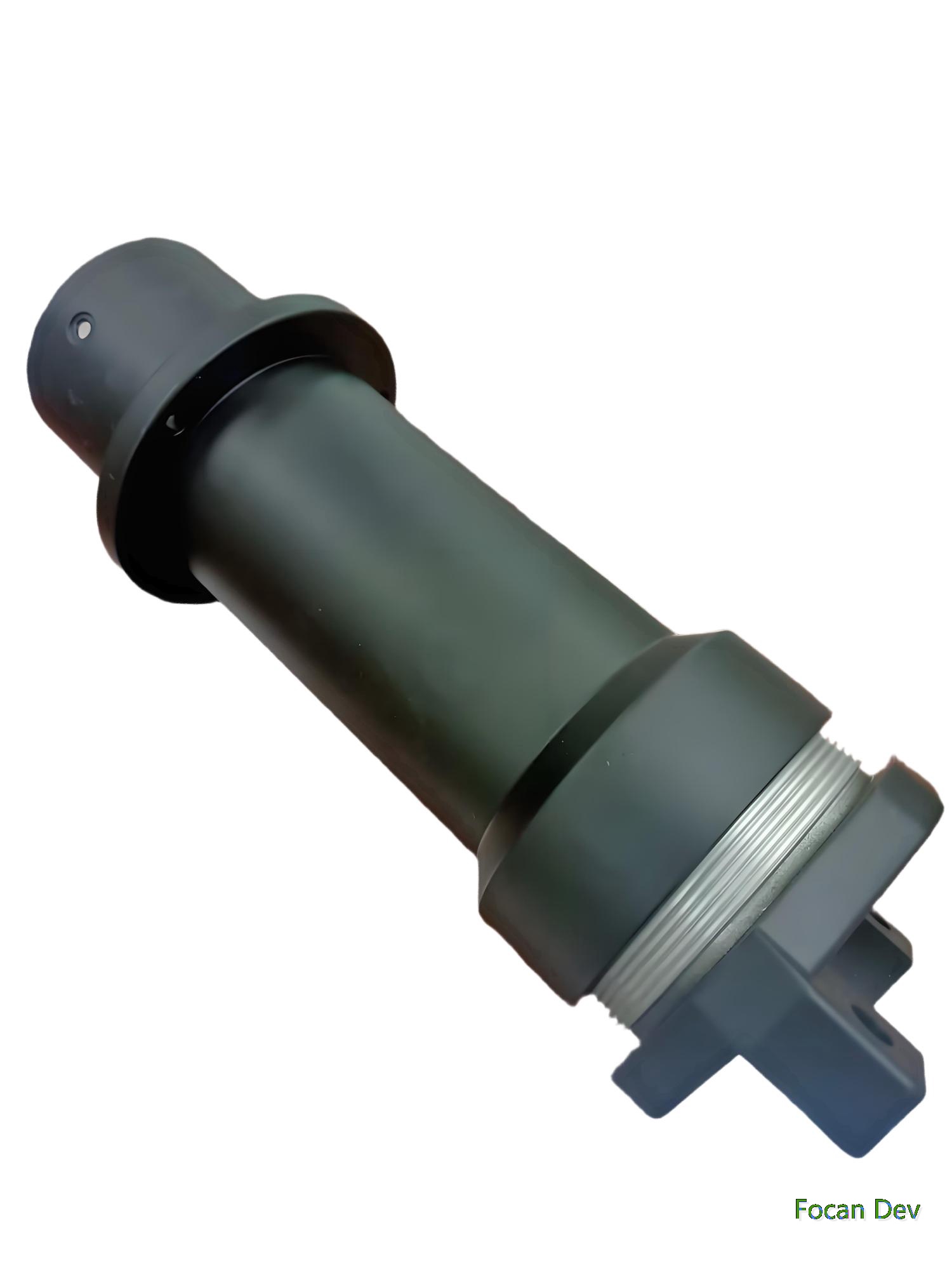 The heating rod shell of the solar water heater black