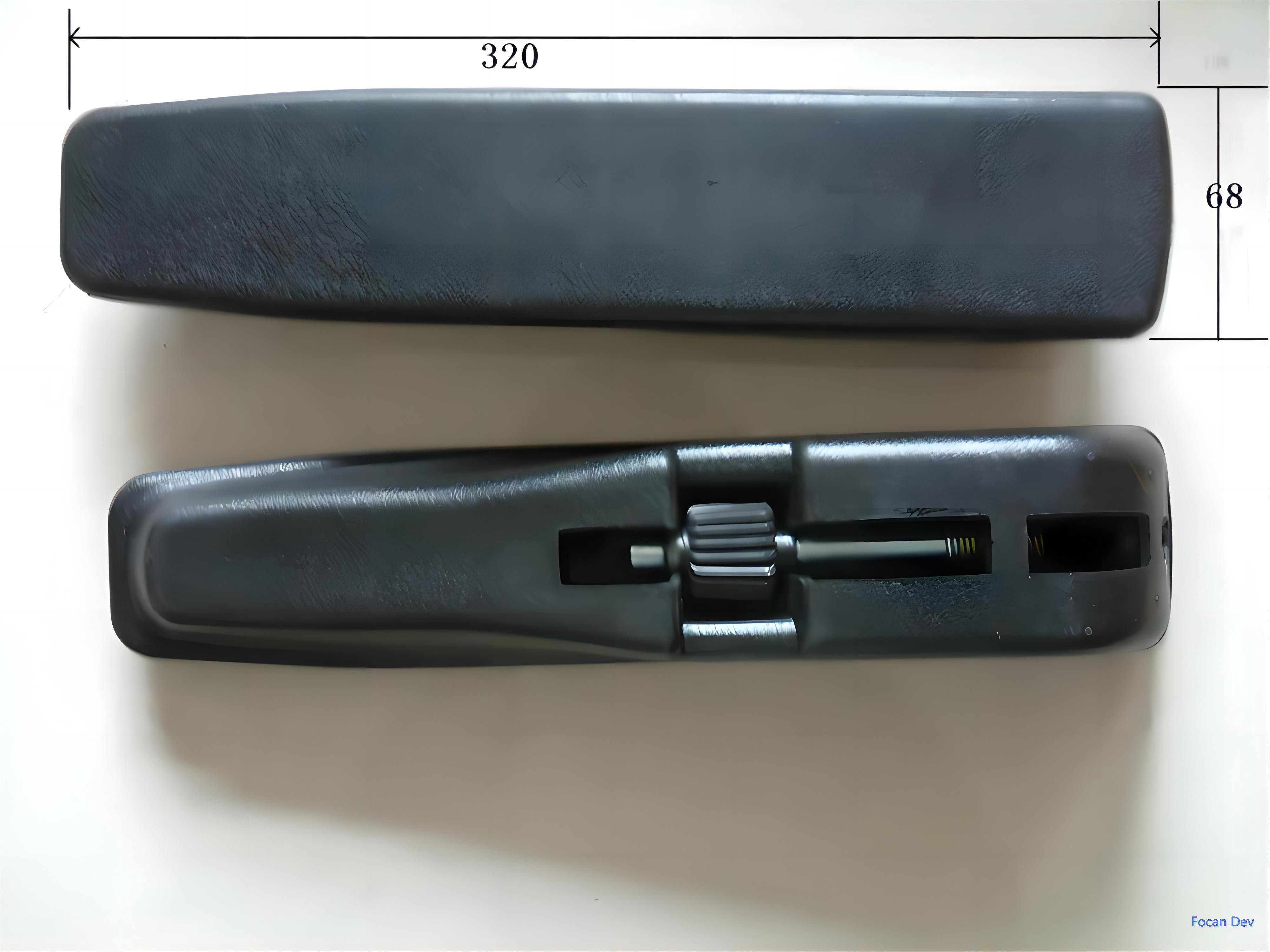 length 32cm handrail of chair black PU foam Polyurethane 