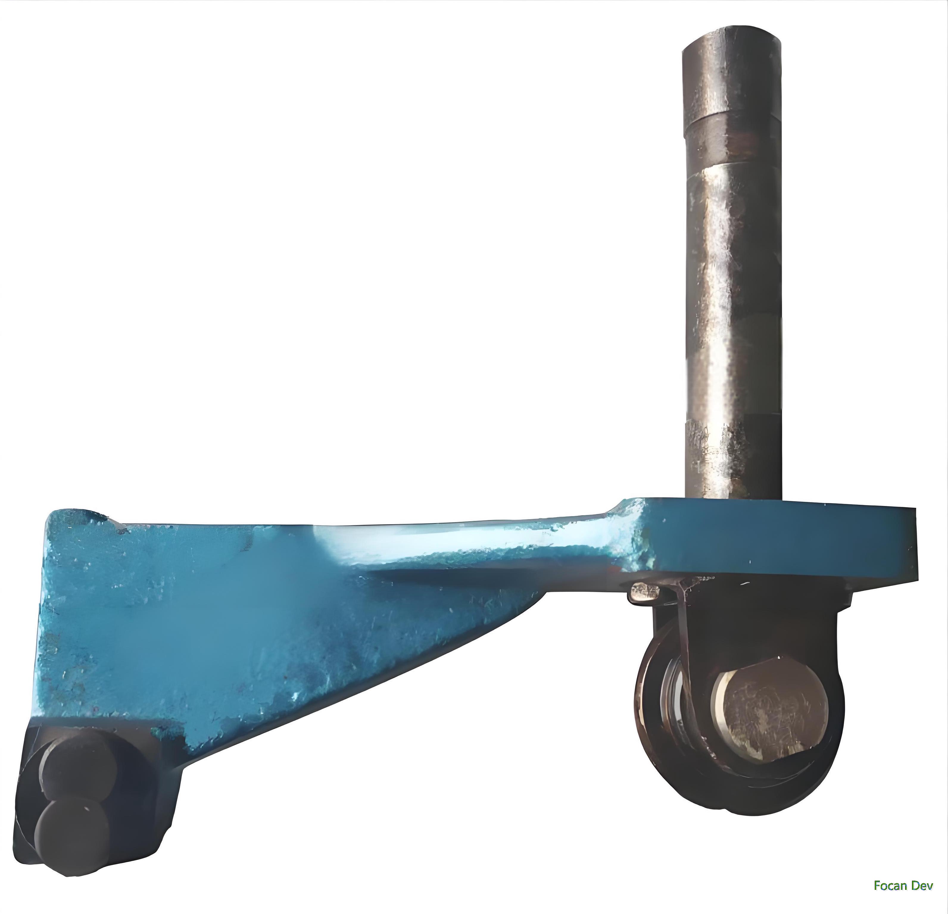 Licker-in wrapping knife of wrapping mill Coiling knife guide rod knife holder assembly