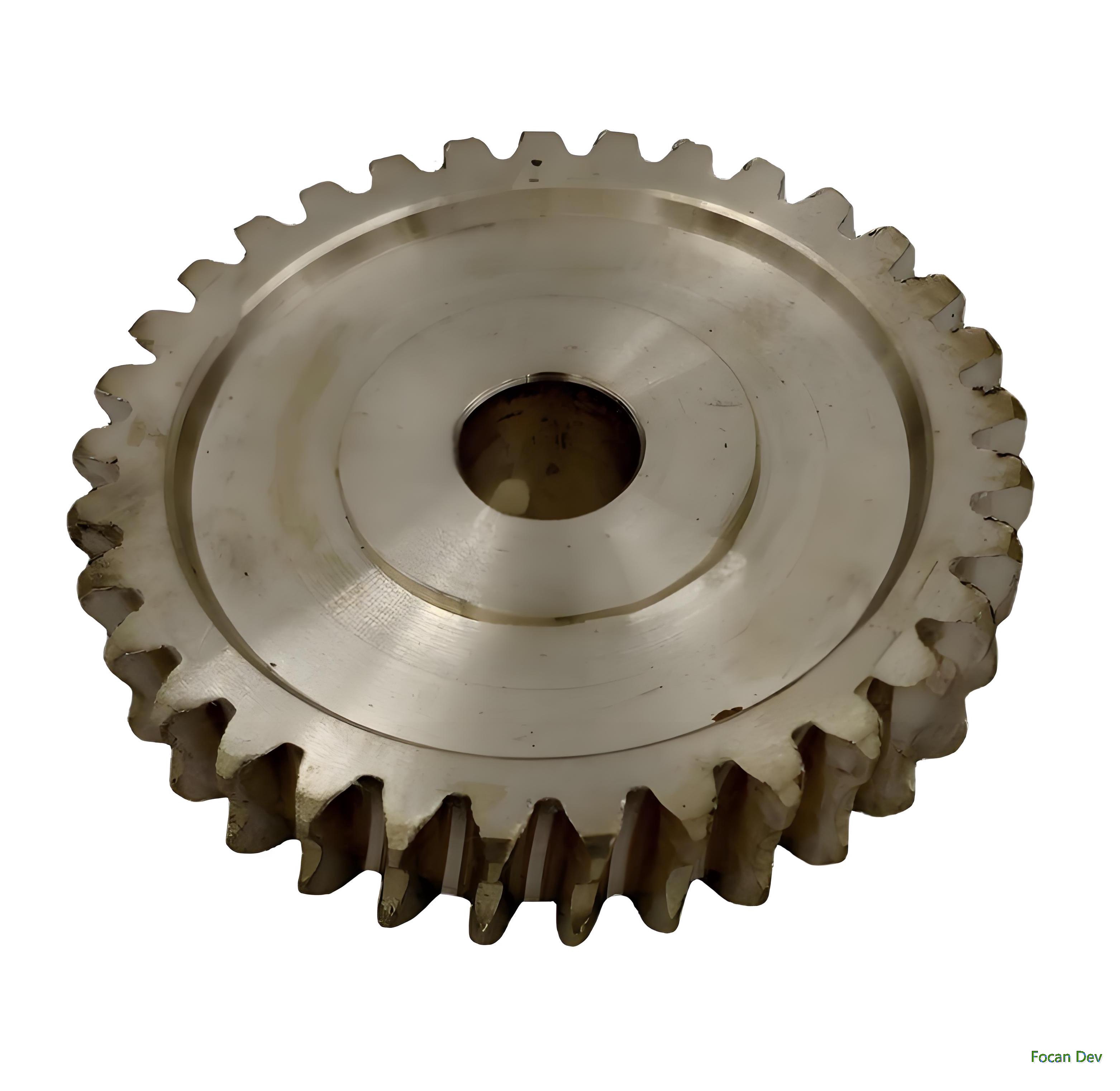 Copper gear of leather roller Turbo nylon gear oiling machine parts Bridge metal gear.