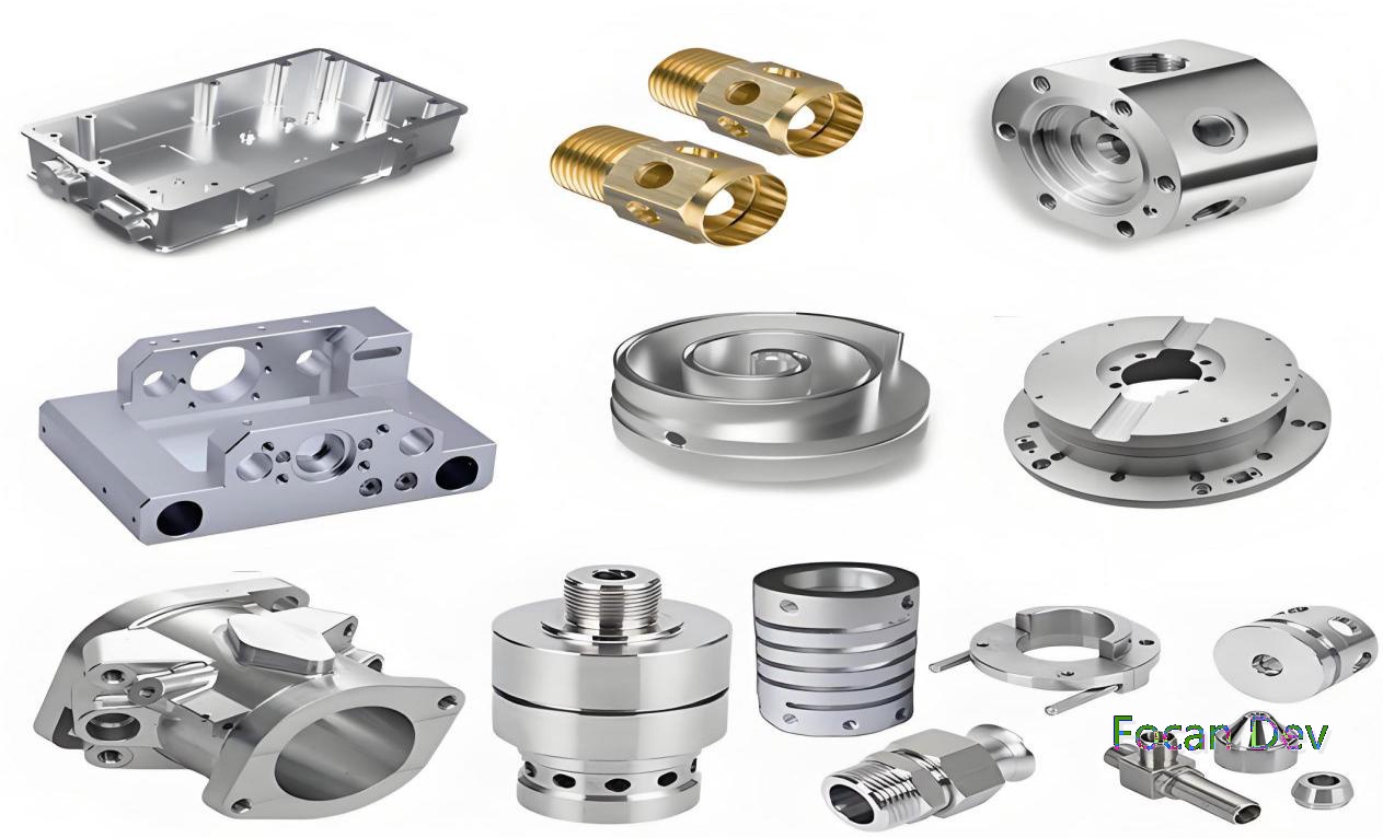 SUS 303 304 316 Plastic material CNC machining device component