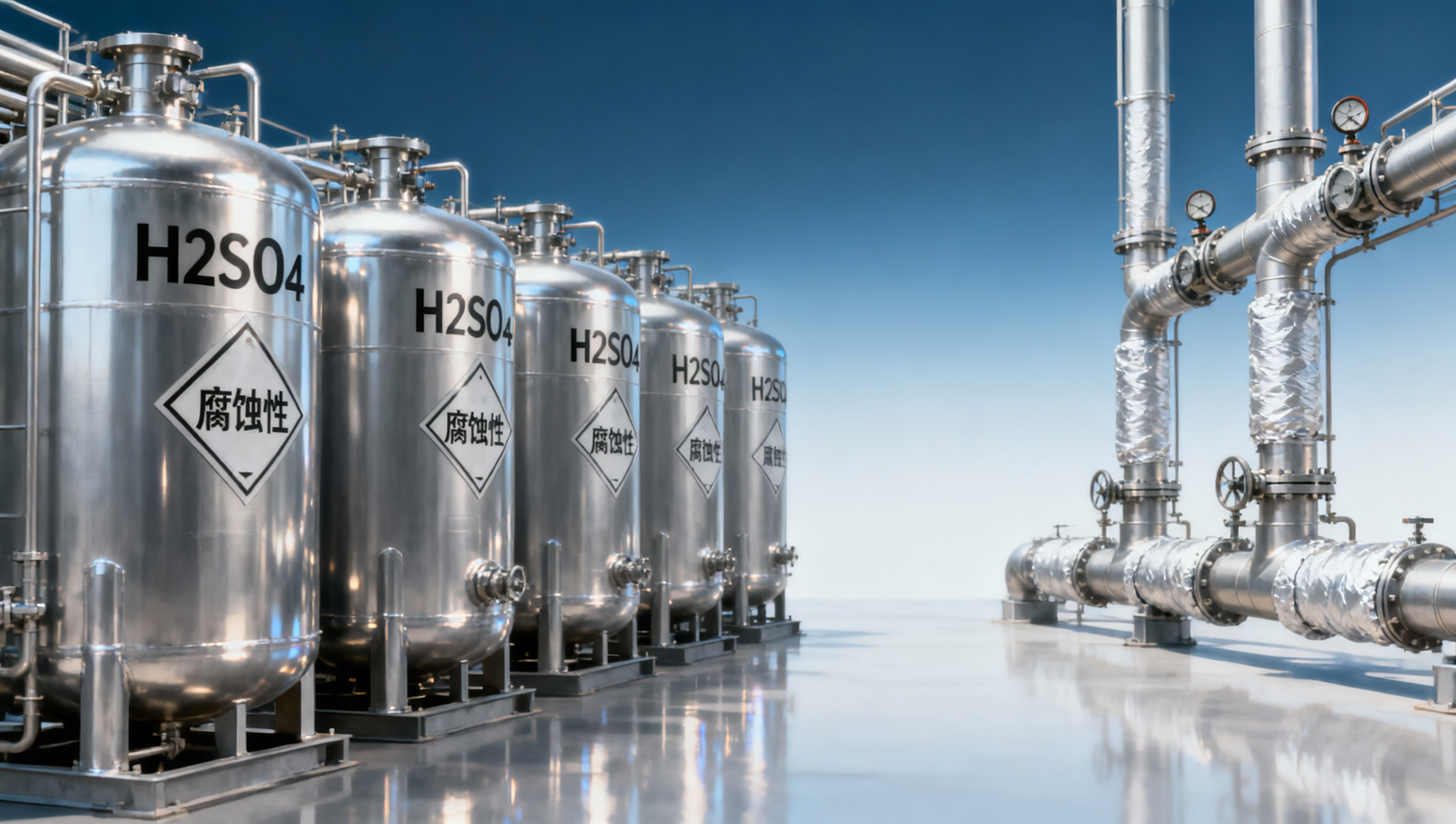 China will suspend sulfuric acid exports starting in May, and importing countries such as Chile, Indonesia, and India face the risk of supply disruptions for fertilizers and copper-nickel processing