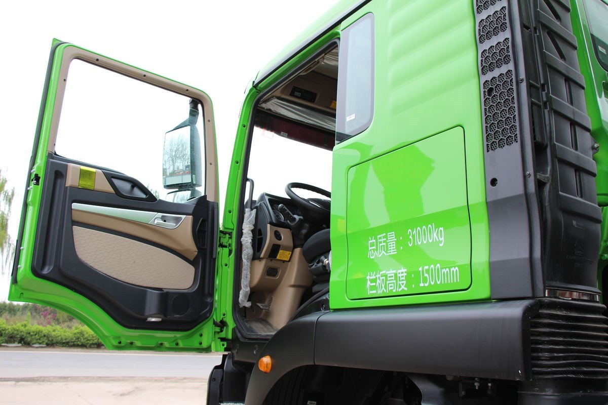HOWO TX 460HP dump truck door detail