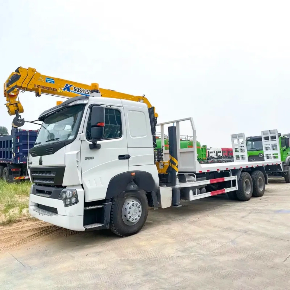 هواو A7 380 حصان 6×4 شاحنة رافعة ثقيلة