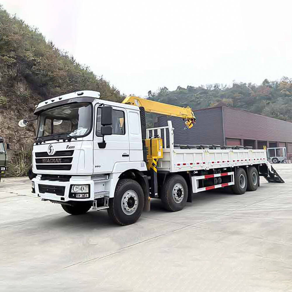 Grue embarquée Shacman F3000 8×4