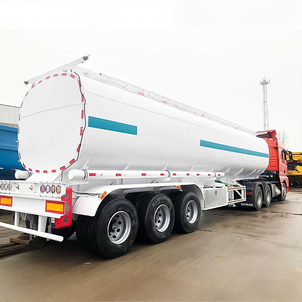 3 essieux 45 000L citerne à carburant en acier carbone