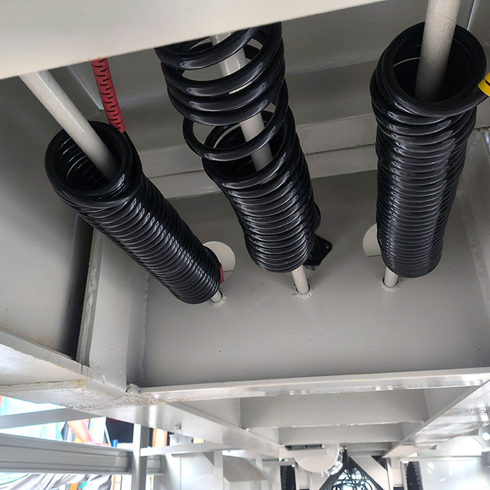 3 axle 40ft container shipping flatbed semi trailer