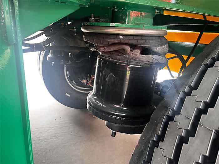 6 axle 100 ton fence semi trailer