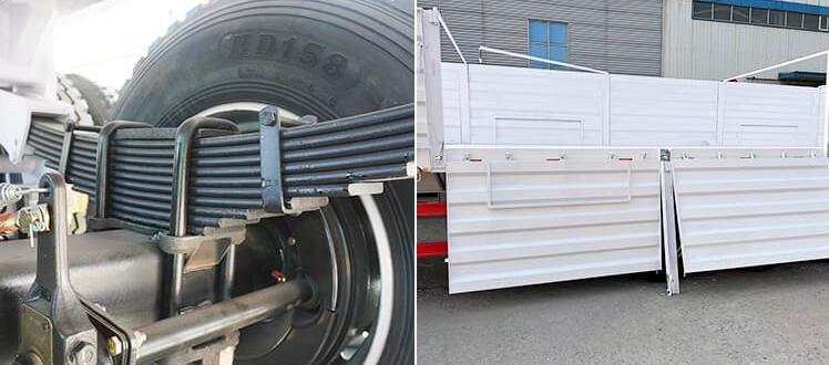 3 axle side wall cargo trailer