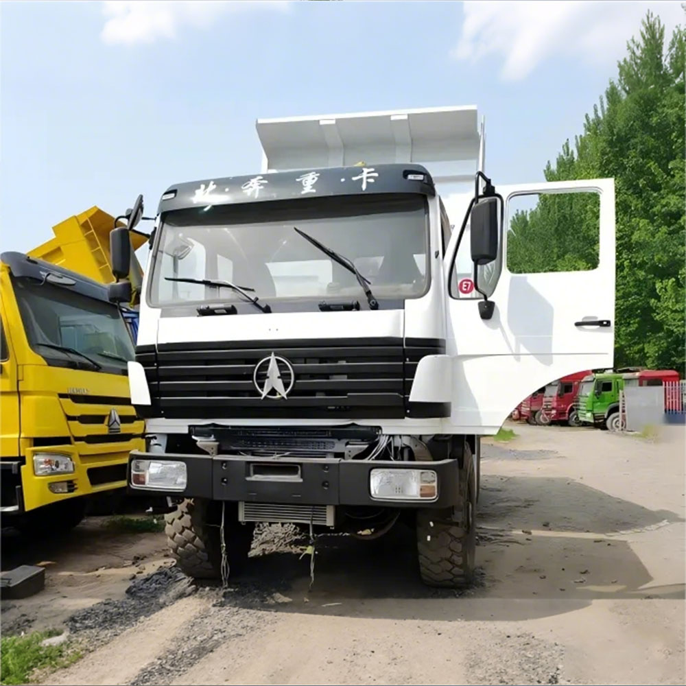 Camion benne BEIBEN 340HP 6×4 pour travaux publics
