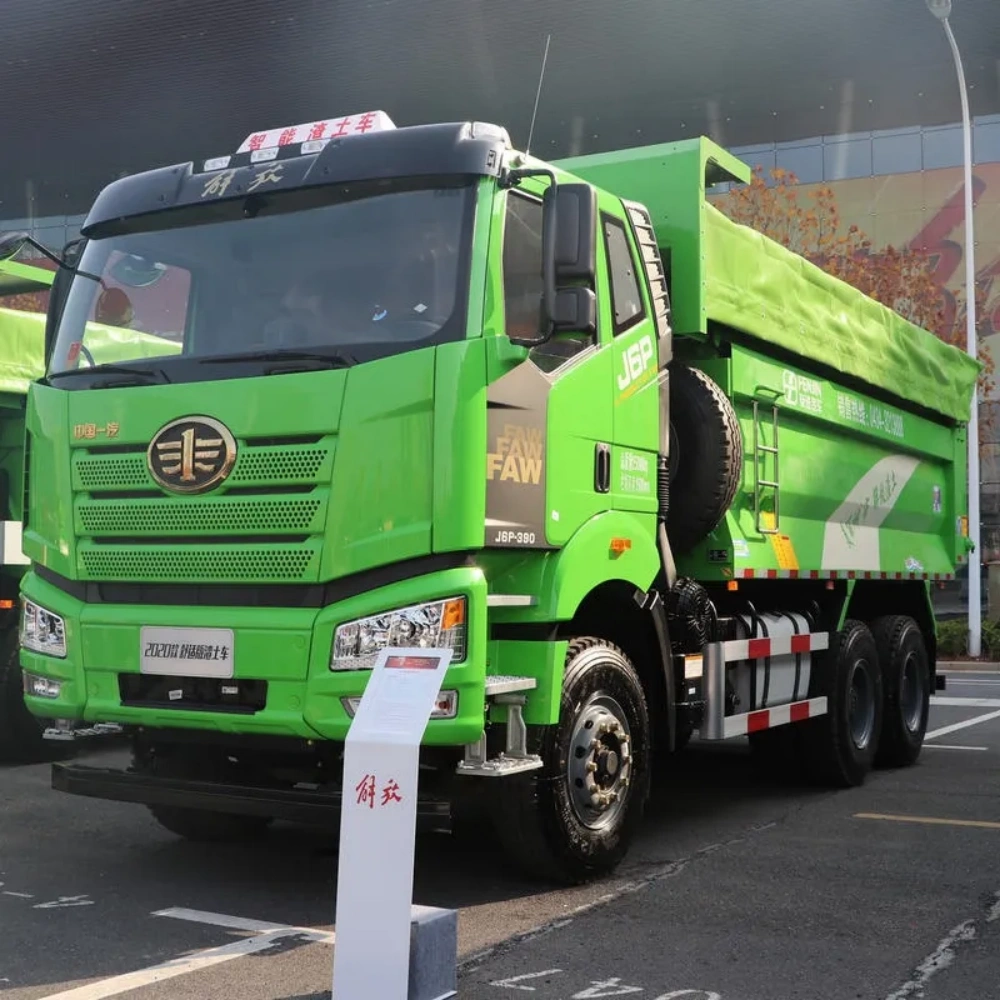 Camion à benne FAW J6P 6×4 390HP
