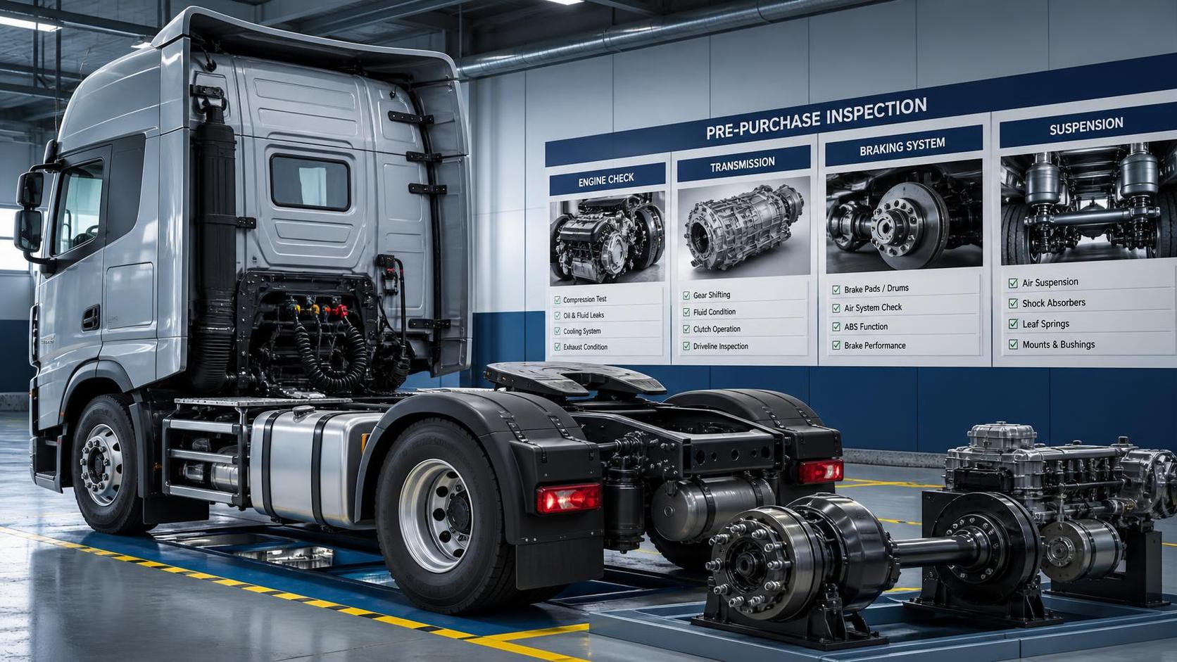 Quelles pièces devez-vous inspecter avant d’acheter un camion poids lourd d’occasion ? Quelles pièces devez-vous inspecter avant d’acheter un camion poids lourd d’occasion ?