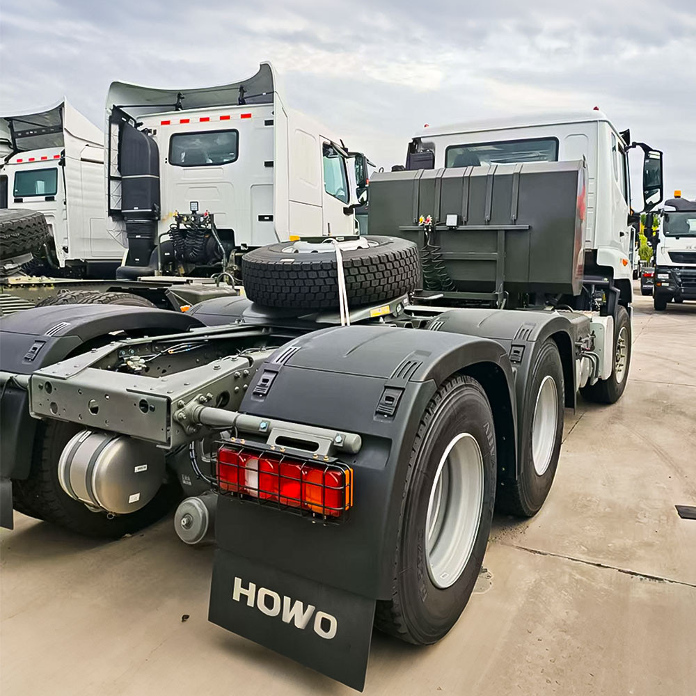 HOWO NX 371HP 6x4 tractor truck rear view