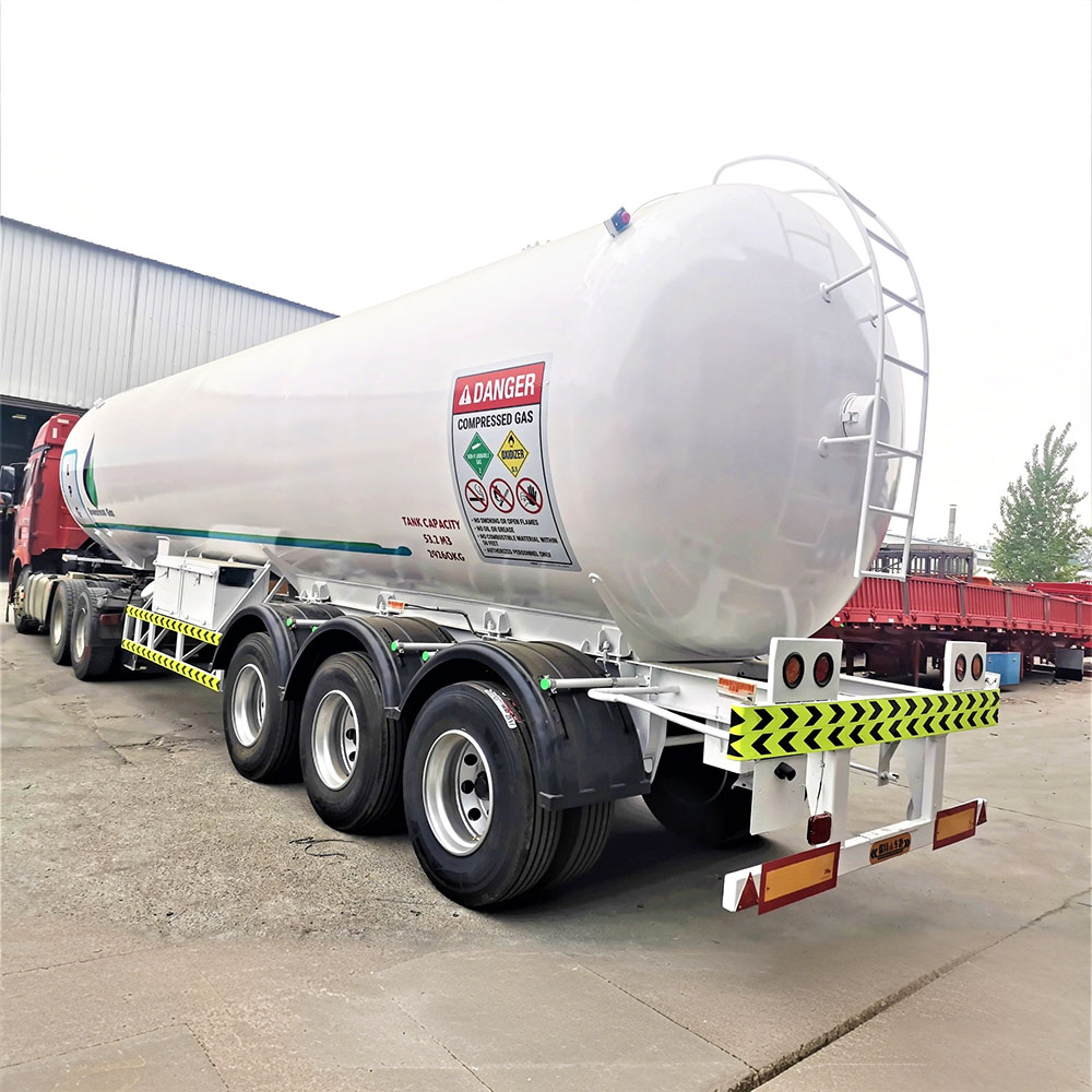 53.2m³ Reboque Tanque de GLP com 3 Eixos
