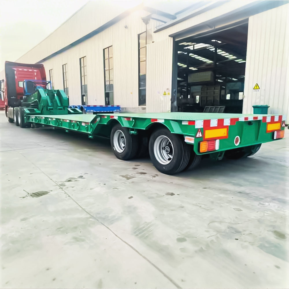 Reboque RGN de 2 Eixos 60 Toneladas Lowboy