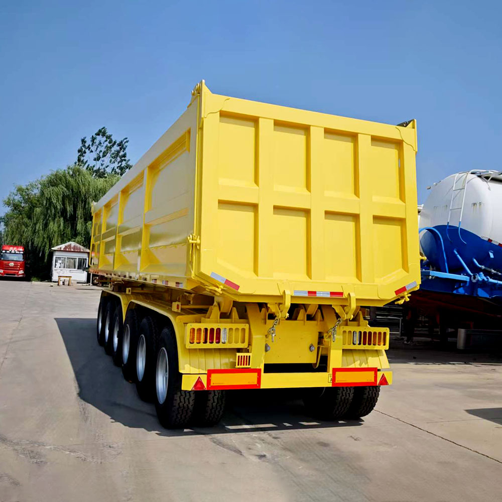 Semi-reboque Basculante para Materiais a Granel com 6 Eixos