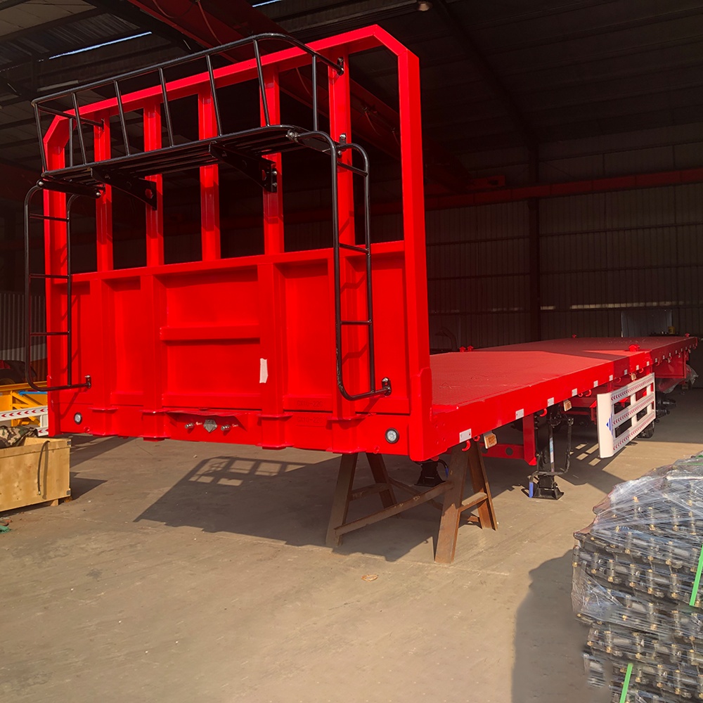 Reboque de Carga Plataforma Tri Eixo Superlink