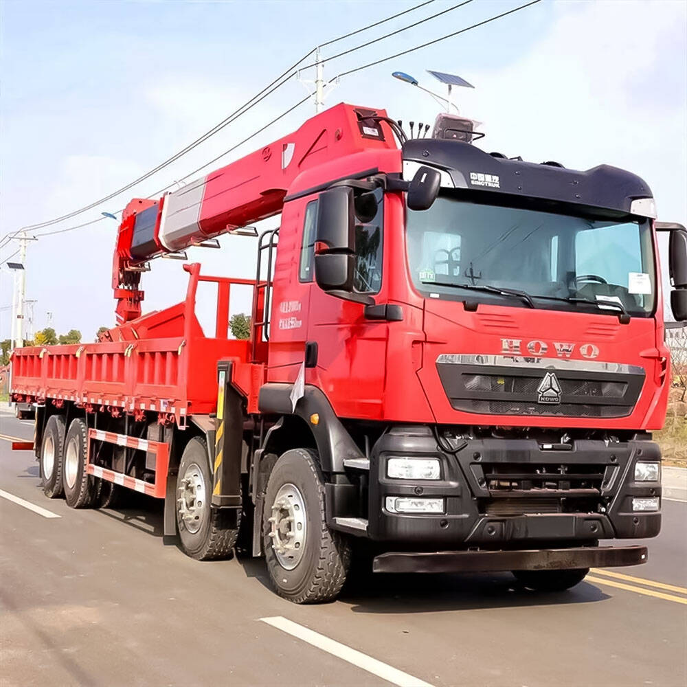 Howo TX 350HP 8×4 Camión Grúa de Servicio Pesado