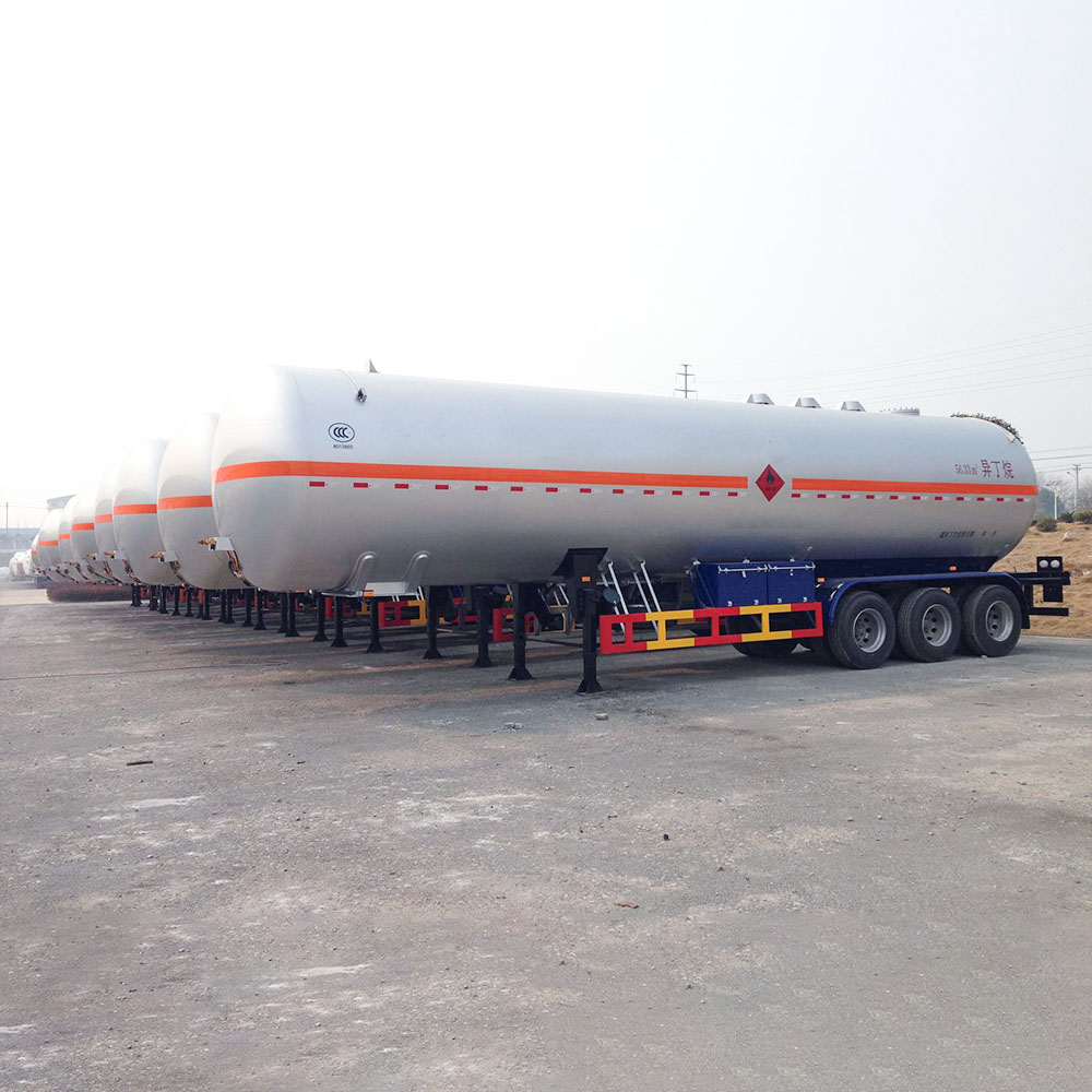 Semirremolque Tanque de Transporte de Propileno de 3 Ejes