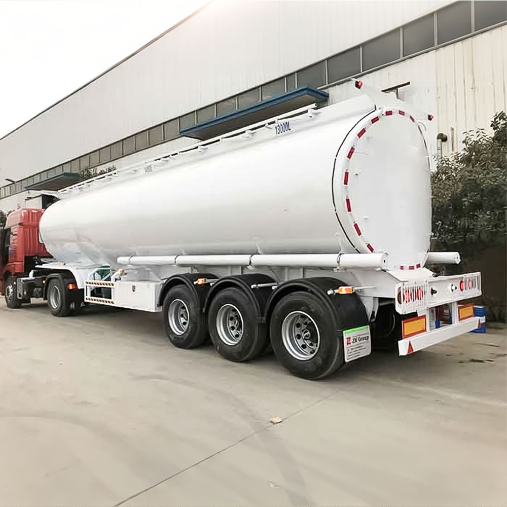 Semirremolque cisterna para combustible de acero al carbono