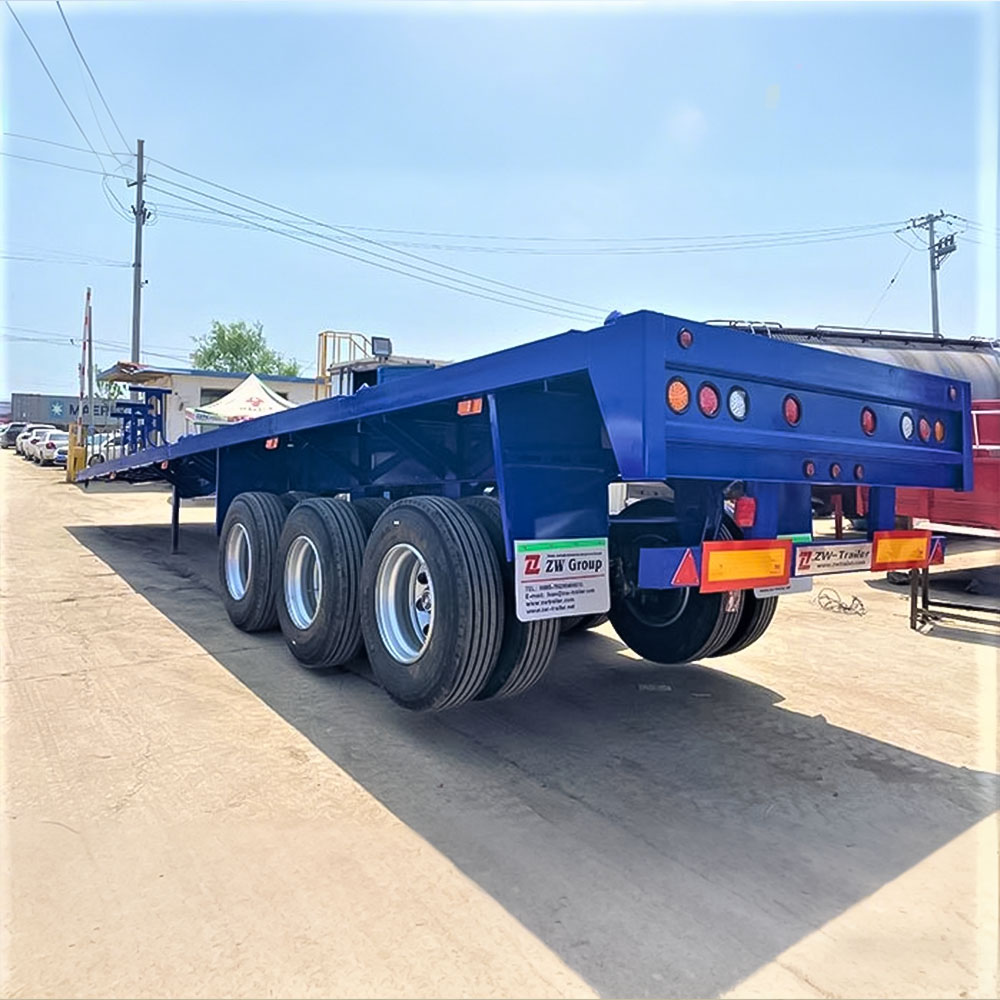 Remolque Plataforma de 3 Ejes 53FT para Transporte Logístico