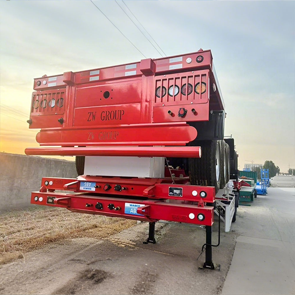 Remolque esquelético de contenedor de 3 ejes 40FT