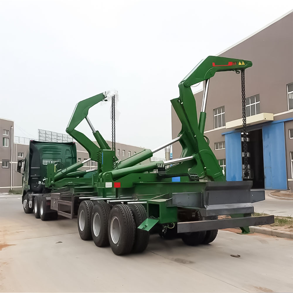 Remolque cargador de contenedores de 3 ejes 40FT