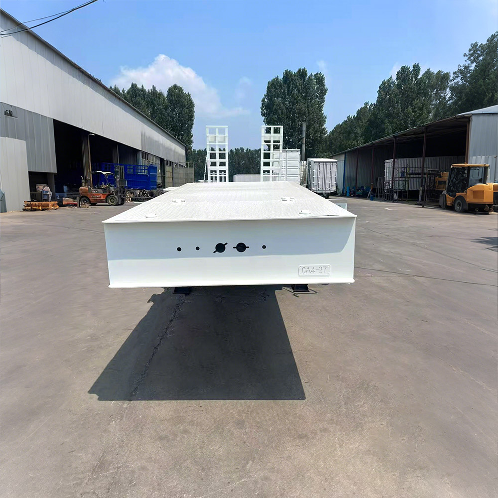 Semi-remolque Lowbed de 2 ejes para 40 toneladas