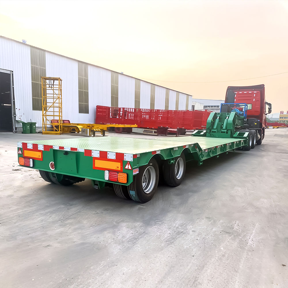 Remolque Lowboy RGN de 2 Ejes para 60 Toneladas