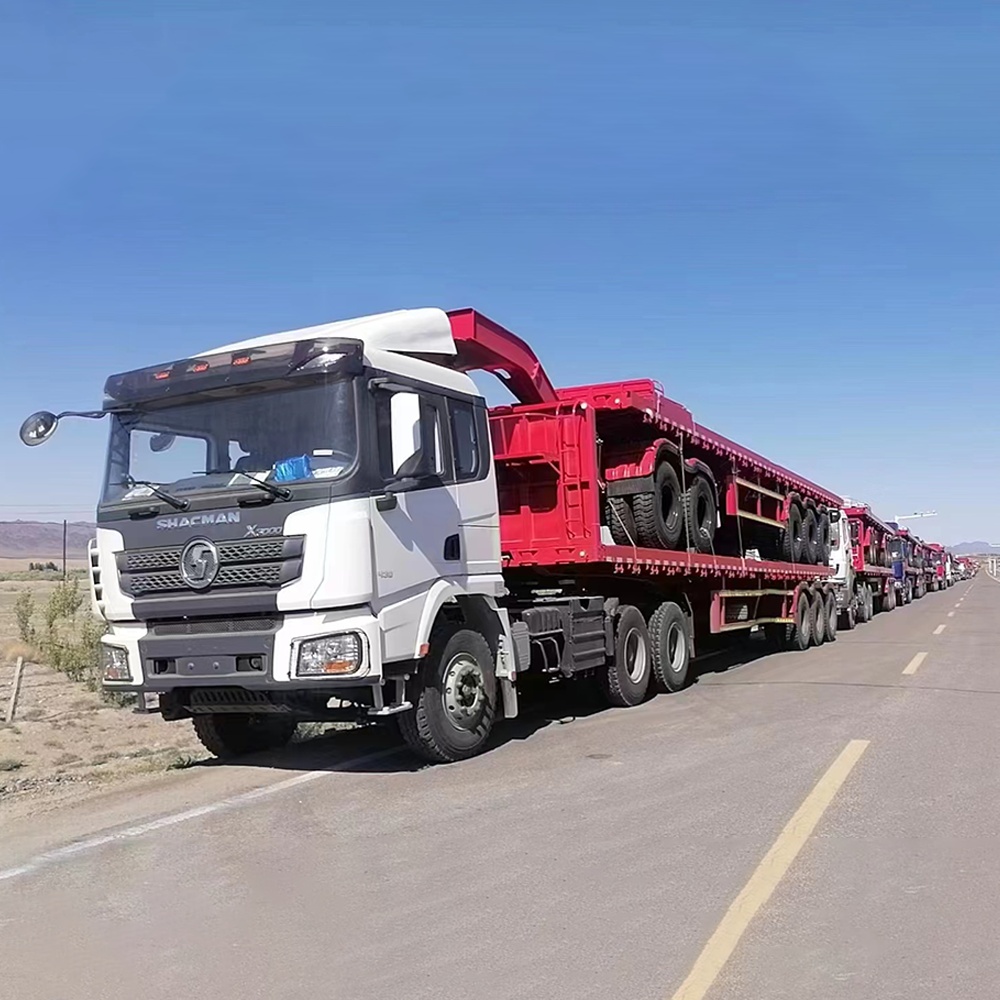 Tráiler de Carga Plataforma Superlink de Tres Ejes